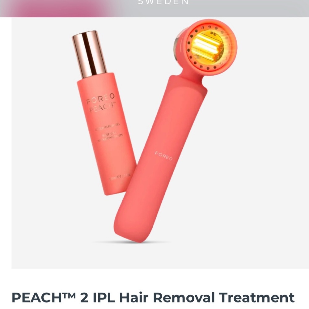 FOREO Peach IPL Hair Removal device